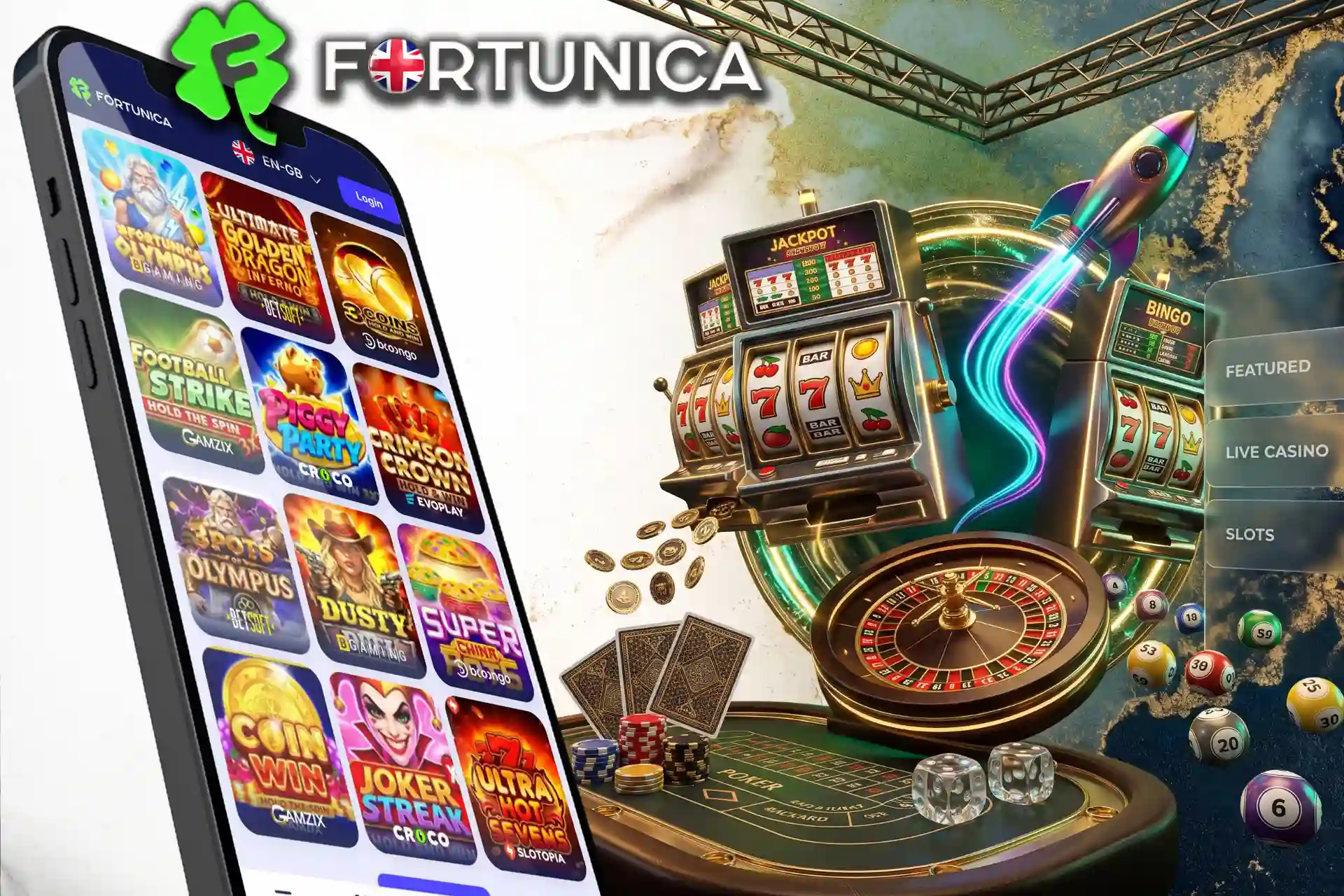 Fortunica Casino Games